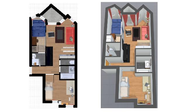 Apartements SANTEL 140069 - Val d'Isère La Daille