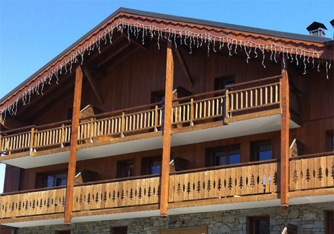 Apartments Les Gentianes - Résidence Les Chalets Geffriand - Les Menuires Preyerand