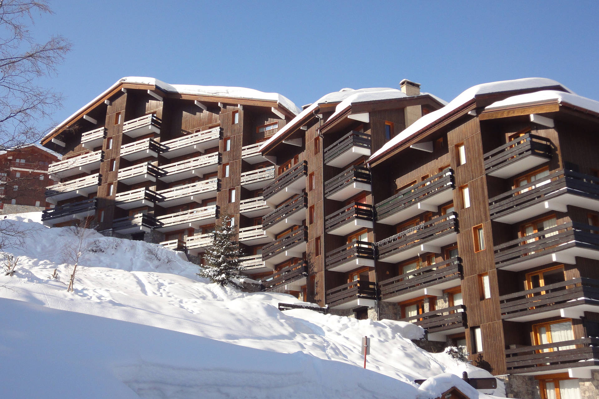 2 rooms 4 people Comfortable - RESIDENCE AIGUILLE DU FRUIT - Méribel Mottaret 1850