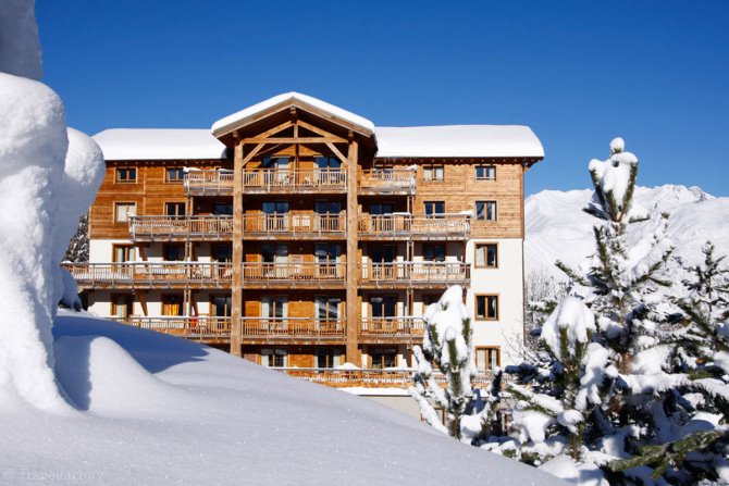 2 Rooms 4 Persons Standing ALB001 - Résidence Vacanceole L'Alba - Les Deux Alpes Centre