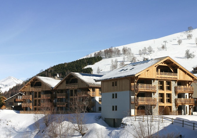 Apartments Les Gentianes - Résidence Vacanceole Le Goleon - Val écrins - Les Deux Alpes Centre