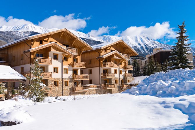 Studio 2 people - Résidence Lagrange Vacances Le Hameau du Rocher Blanc 4* - Serre Chevalier 1350 - Chantemerle