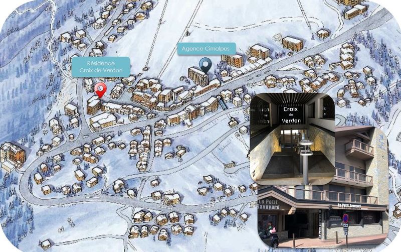 Studio 4 personnes Non Classe - Apartements LA CROIX DE VERDON - Courchevel 1650