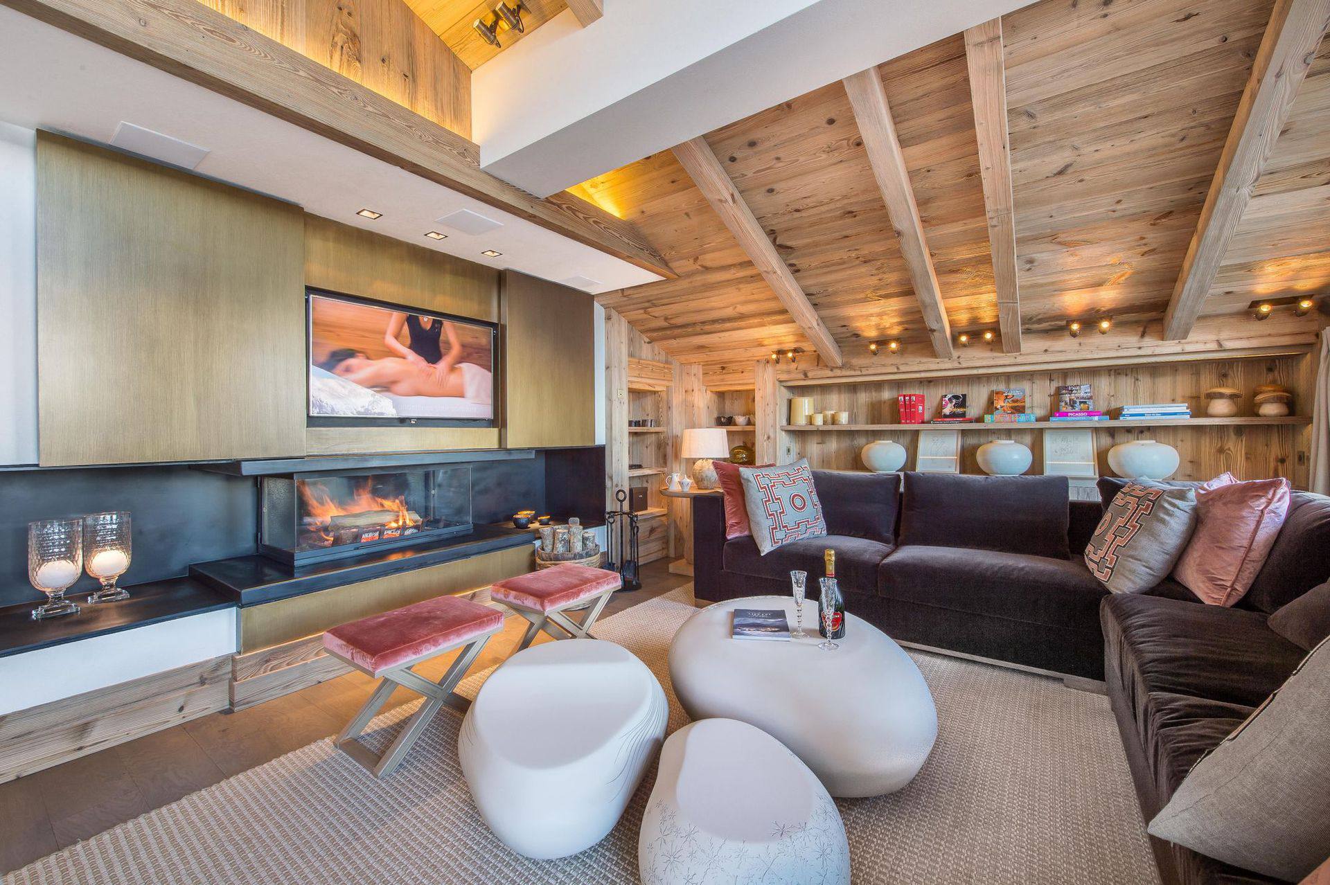 chalet 7 rooms 12 people - Chalet CRYST'aile - Courchevel 1850
