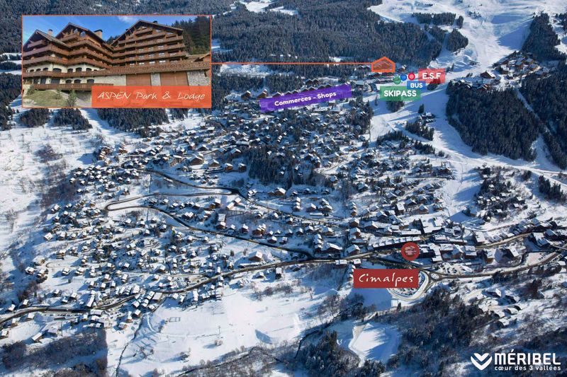 3 pièces 4 personnes 4 Flocons - Apartements ASPEN PARK LODGE - Méribel Centre 1600