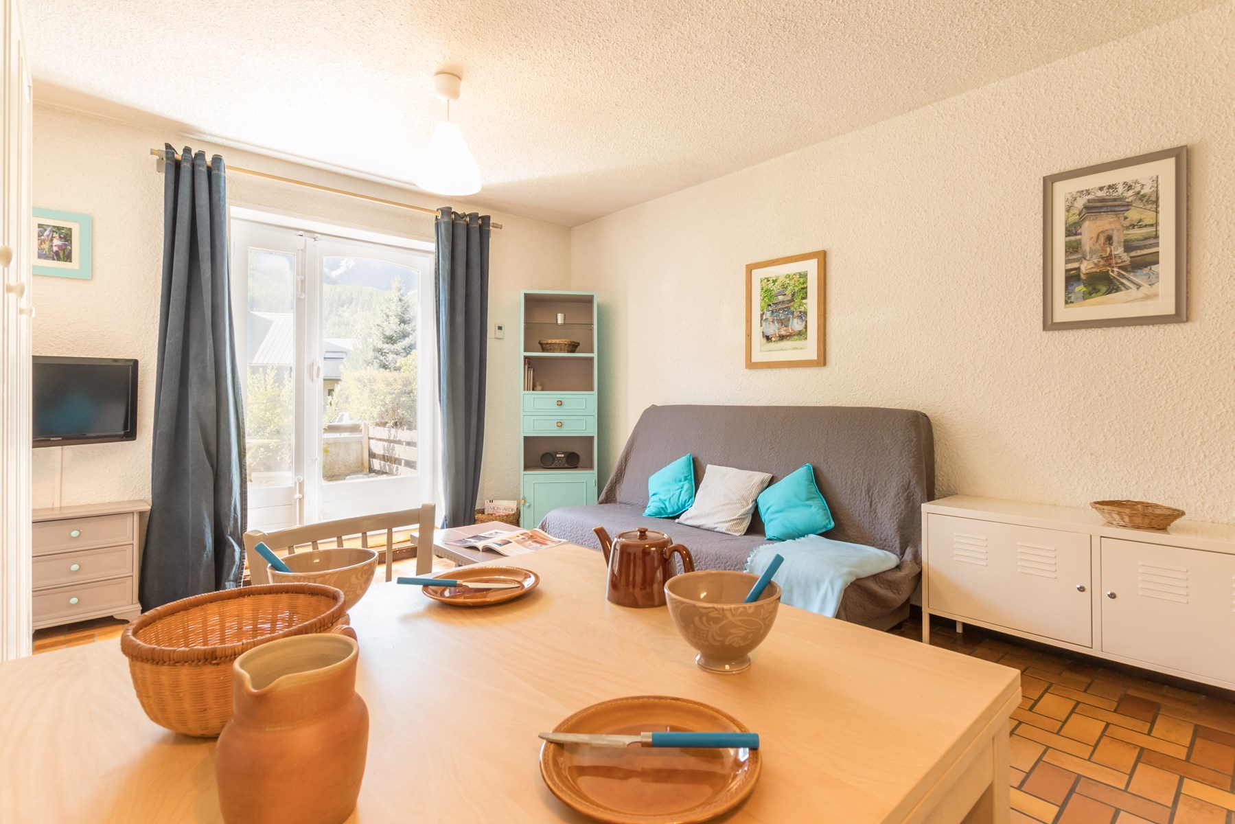 Studio 4 Persons Classique BLA106 - Appartement Edelweiss LMO150-E106 - Serre Chevalier 1500 - Monêtier Les Bains