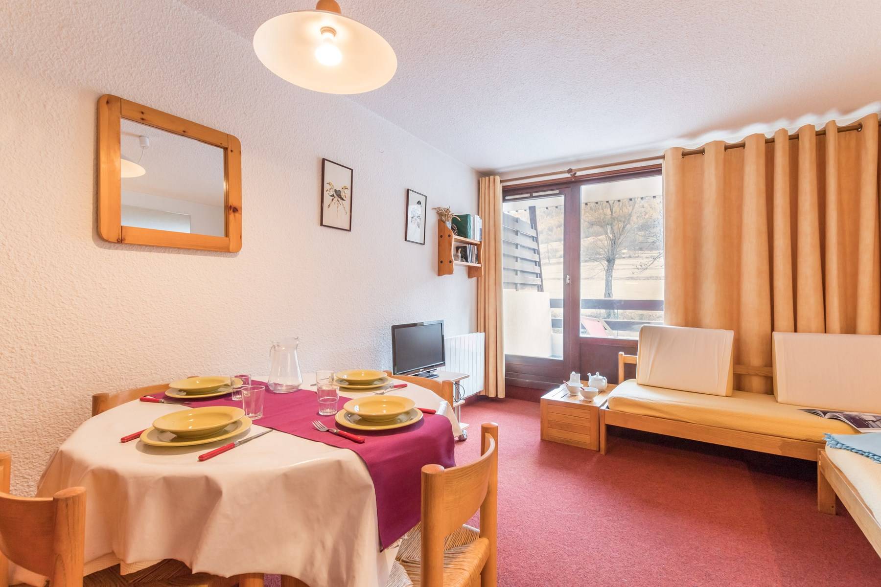 Studio cabin 4 persons - Appartment Lautaret LSA280-1116 - Serre Chevalier 1400 - Villeneuve
