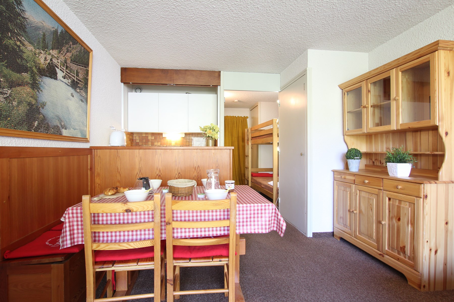 Studio 4 Persons Classique SER103 - Appartement Izoard LSA300-1103 - Serre Chevalier 1400 - Villeneuve
