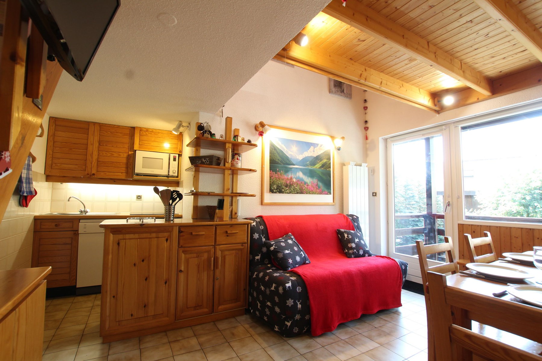 2 Rooms 6 Persons Classique BLO111 - Appartement Clos Des Cavales 2 CHA360-B111 - Serre Chevalier 1350 - Chantemerle