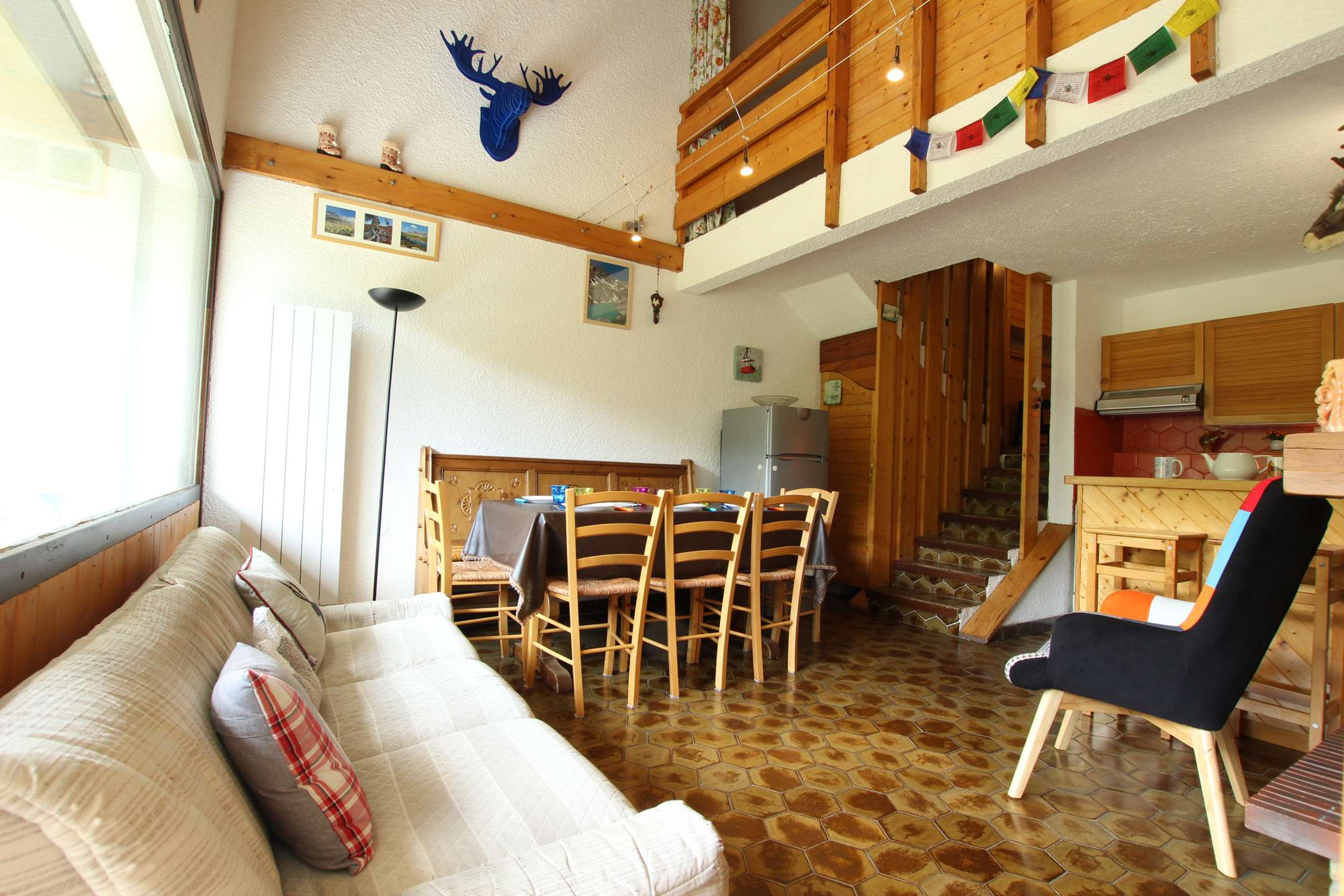 4 pieces 8 personnes Classique MOR110 - Appartment Clos Des Cavales 1 CHA350-0110 - Serre Chevalier 1350 - Chantemerle