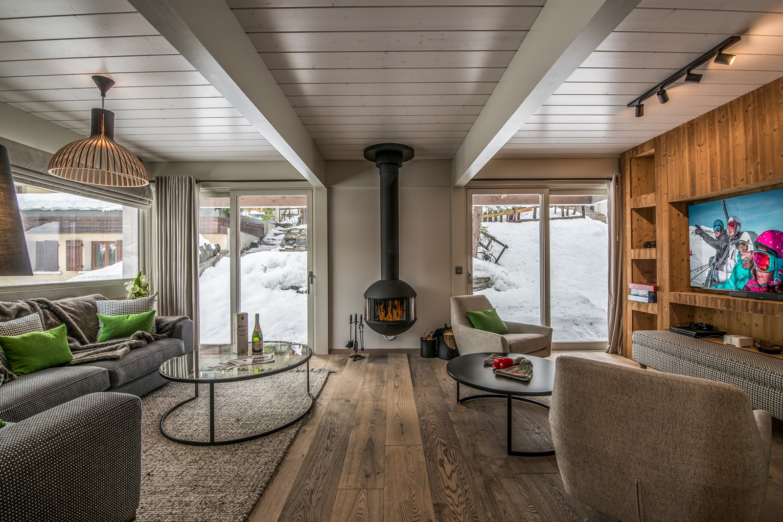 Chalet 7 Rooms 10 Persons Lodge CH-LEMAZOTDUVILLAGE - Chalet Le Mazot Du Village 182 - Courchevel 1550