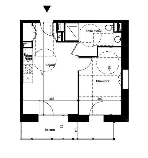 Appartment Le Roc G499 - Valmorel