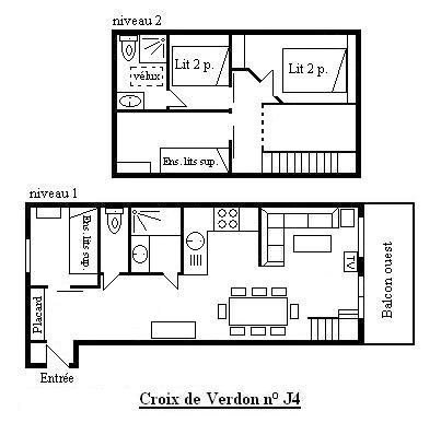 Appartment Croix De Verdon MRB200-0J4 - Méribel Centre 1600