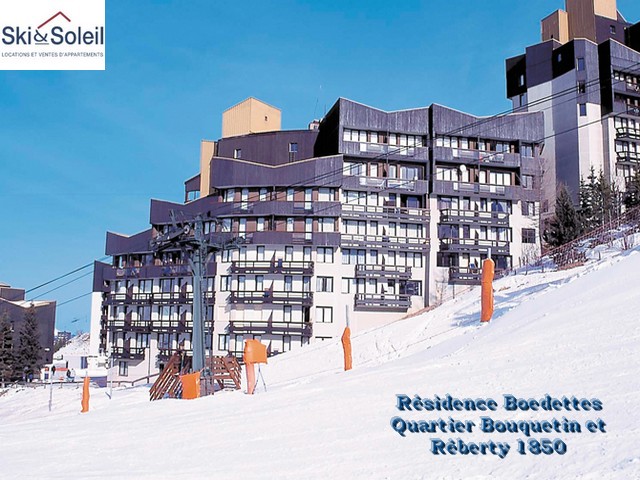Studio 4 Persons Comfort MEN-BOEA809 - Ski & Soleil - Appartements Boedette A - Les Menuires Reberty 1850