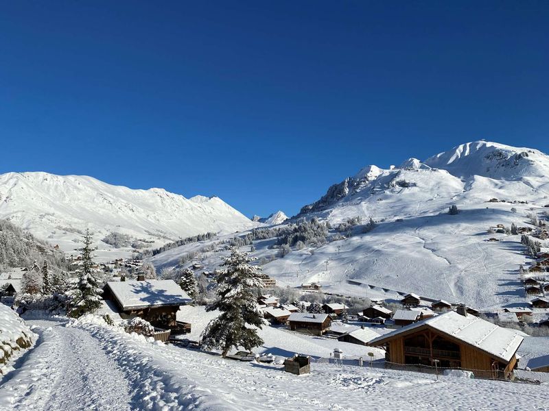 Pleasant studio + mountain corner for 4 people, quiet area, balcony, parking FR-1-458-111 - Le Grand Bornand