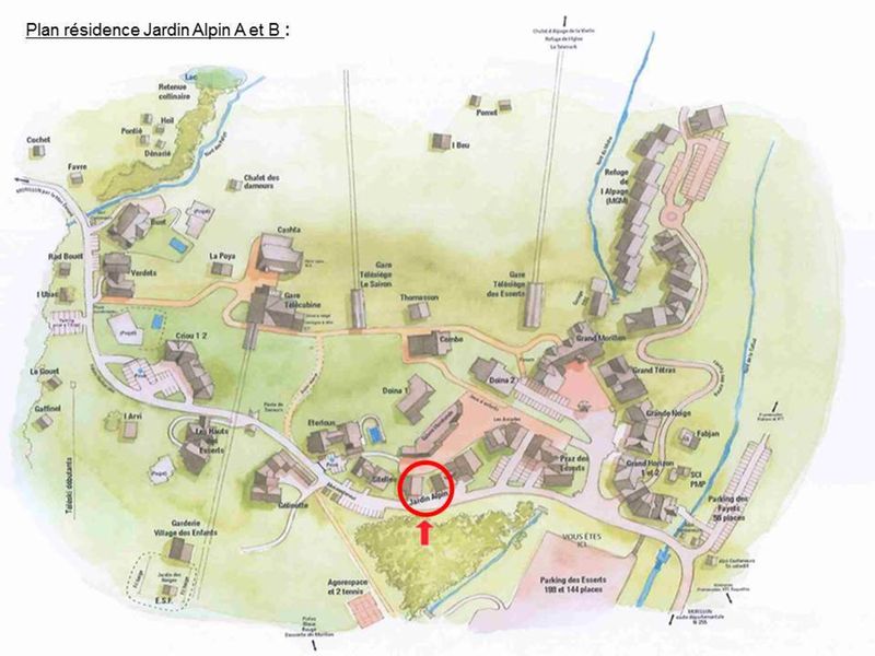 Résidence JARDIN ALPIN BAT B - Morillon 1100 Les Esserts