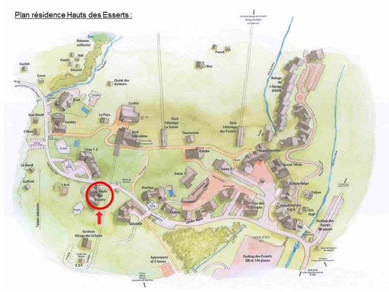 Résidence HAUTS DES ESSERTS - Morillon 1100 Les Esserts