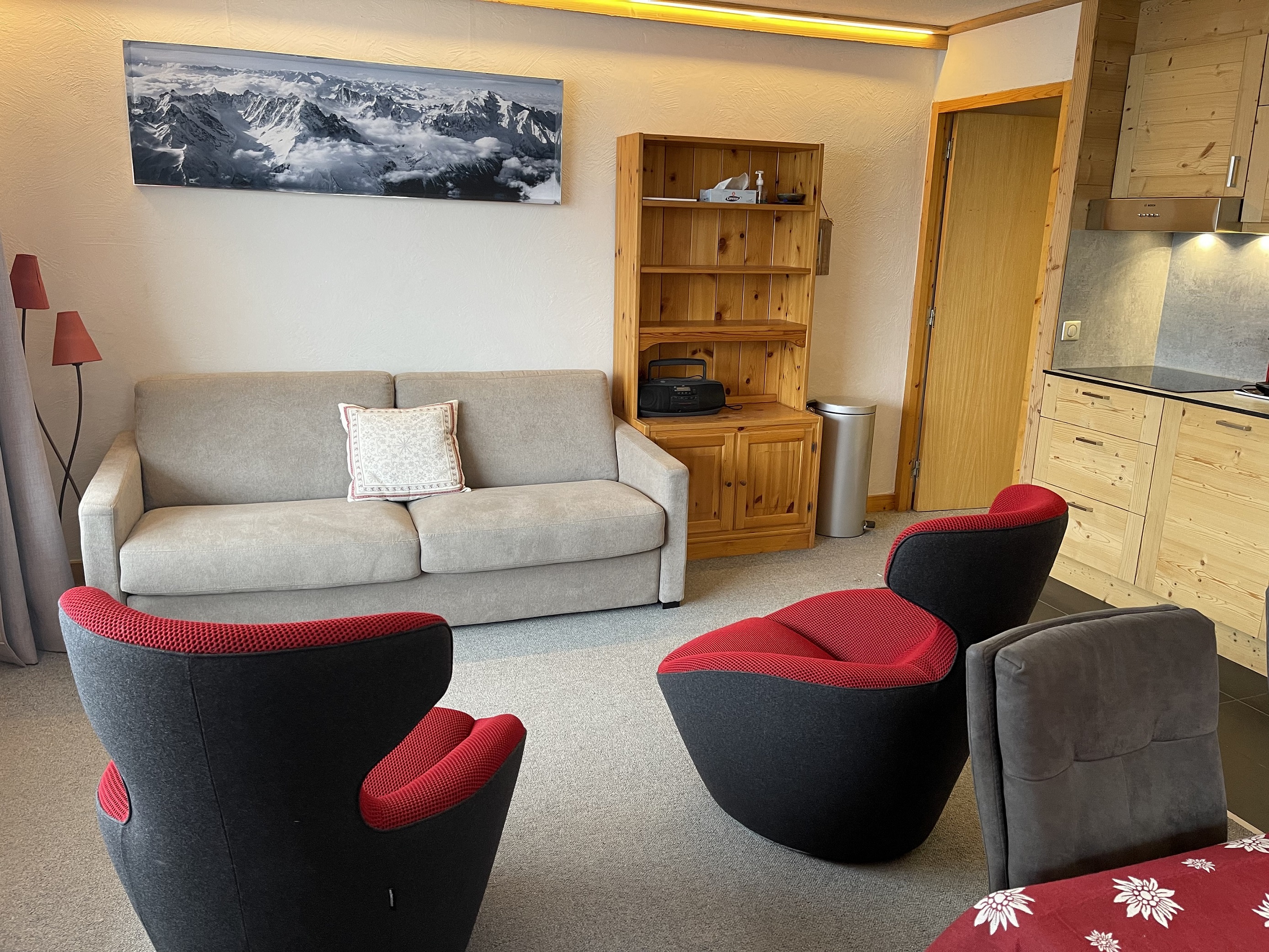 4 pieces 8 personnes Charme - Apartments Surf - Méribel Centre 1600
