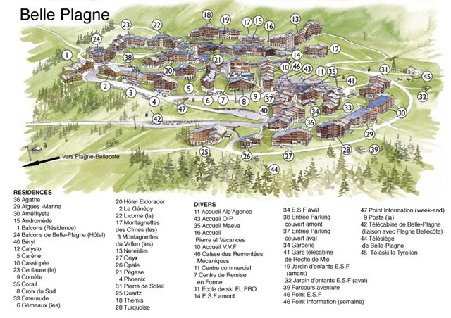 travelski home choice - Apartements PEGASE - Plagne - Belle Plagne