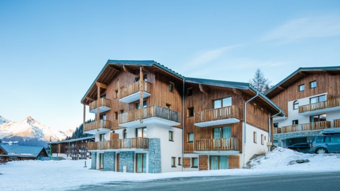 Apartments Les Gentianes - Résidence Vacanceole Les Chalets de la Ramoure - Valfréjus