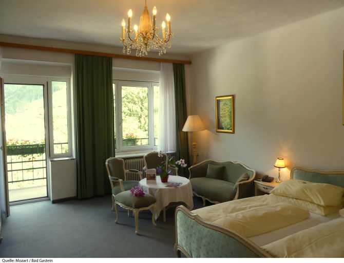Room 2 adults 1 child with Halfboard - Hotel Mozart - Bad Gastein 