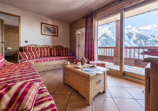 4 rooms for 6/8 guests - Résidence CGH & SPA Les Fermes de Sainte Foy 4* - Sainte Foy en Tarentaise