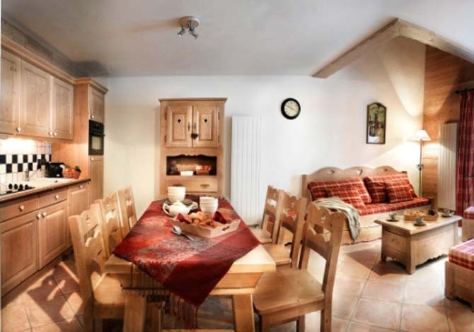 4 room duplex for 6/8 guests - Résidence CGH & SPA Les Fermes de Sainte Foy 4* - Sainte Foy en Tarentaise