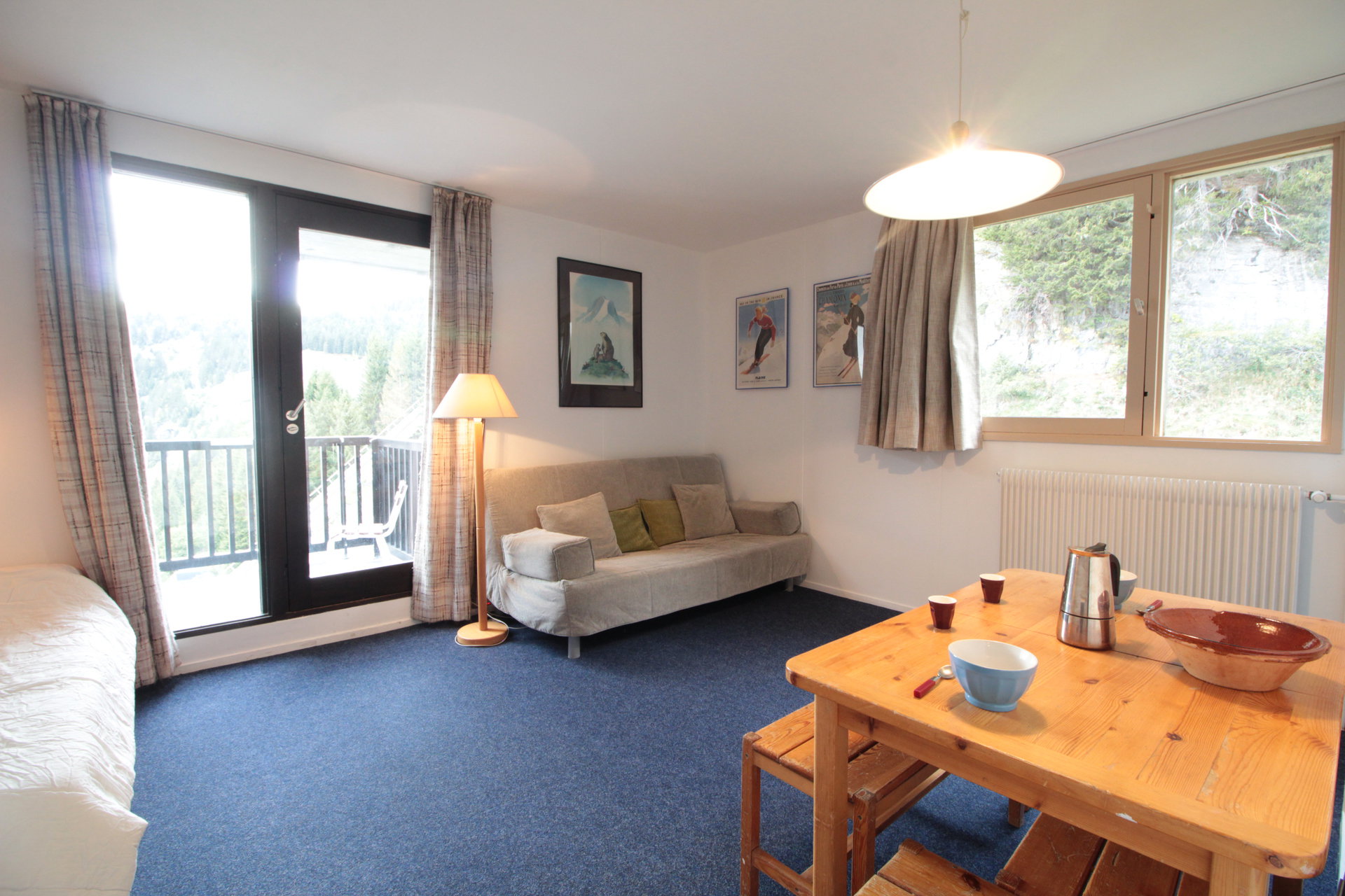 Studio 4 personnes - Apartements VEGA - Flaine Forum 1600