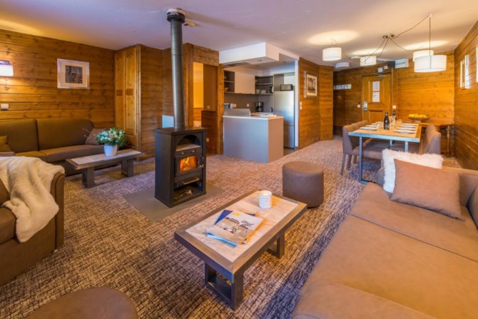 4 bedrooms for 8/10 guests - Confort - Résidence Val 2400 4* - Val Thorens