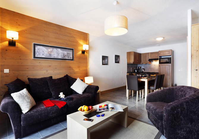 2 Rooms 2/4 persons - Nemea Résidence Le Grand Ermitage - Châtel