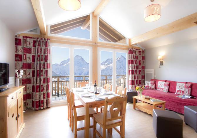 2 Rooms cabin 6 people - Résidence Odalys L'Ours Blanc - Les Deux Alpes Venosc
