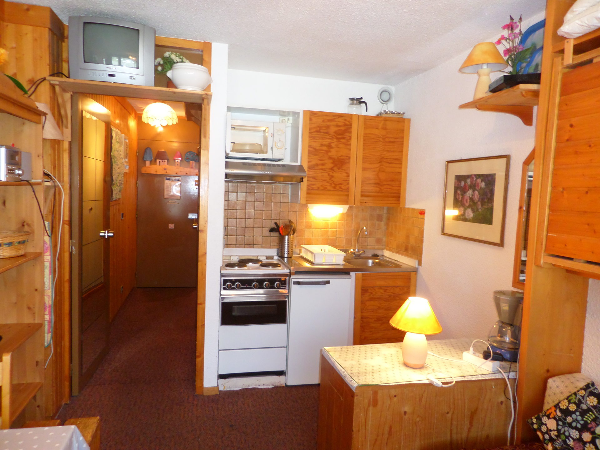 Studio 2 personnes Classique HAM043R - Apartements HAMEAUX DE VAL - Val d'Isère Centre