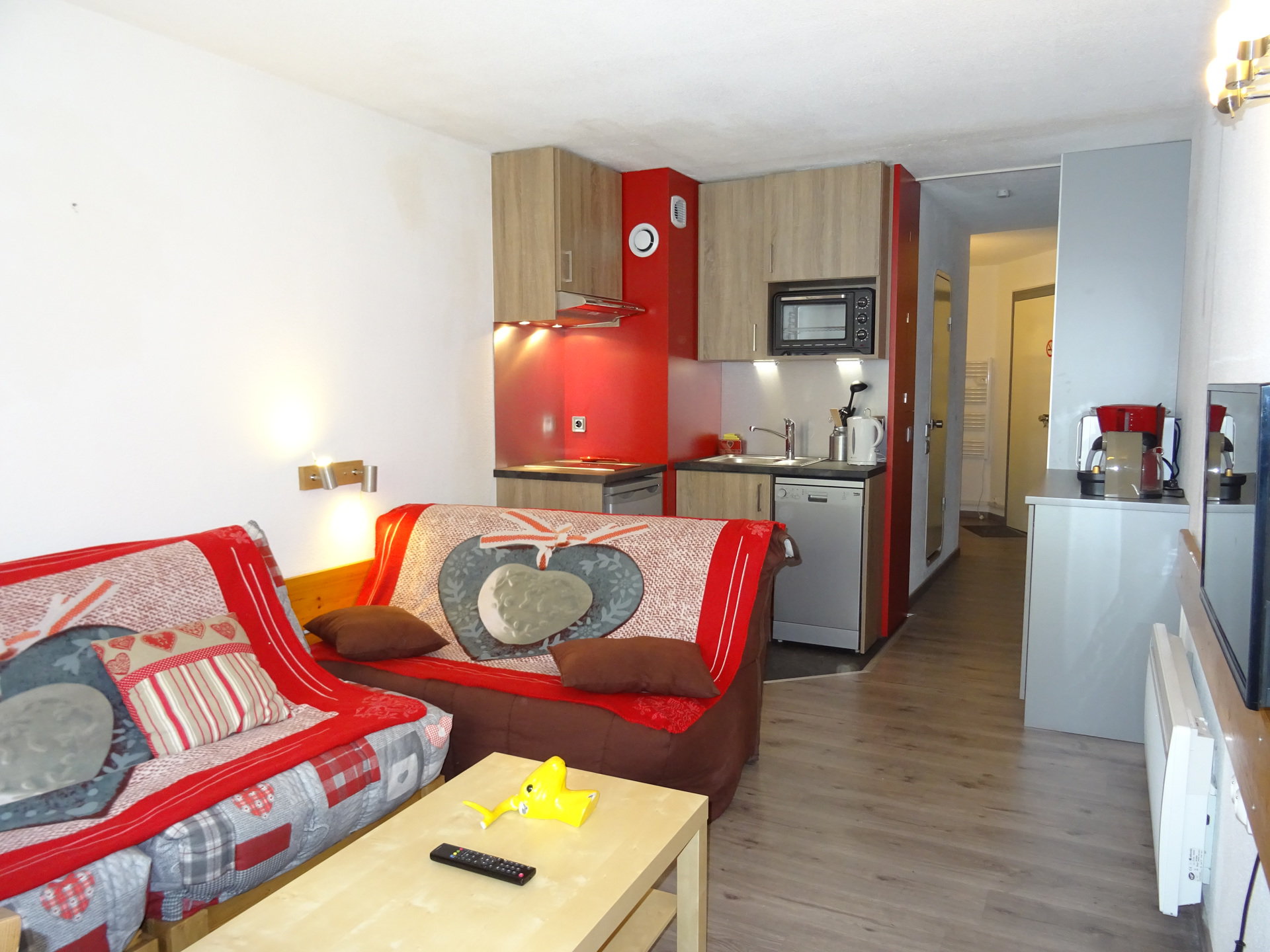 Studio 4 persons Comfort AIR160 - RESIDENCE AIGUILLE ROUGE - Les Arcs 2000