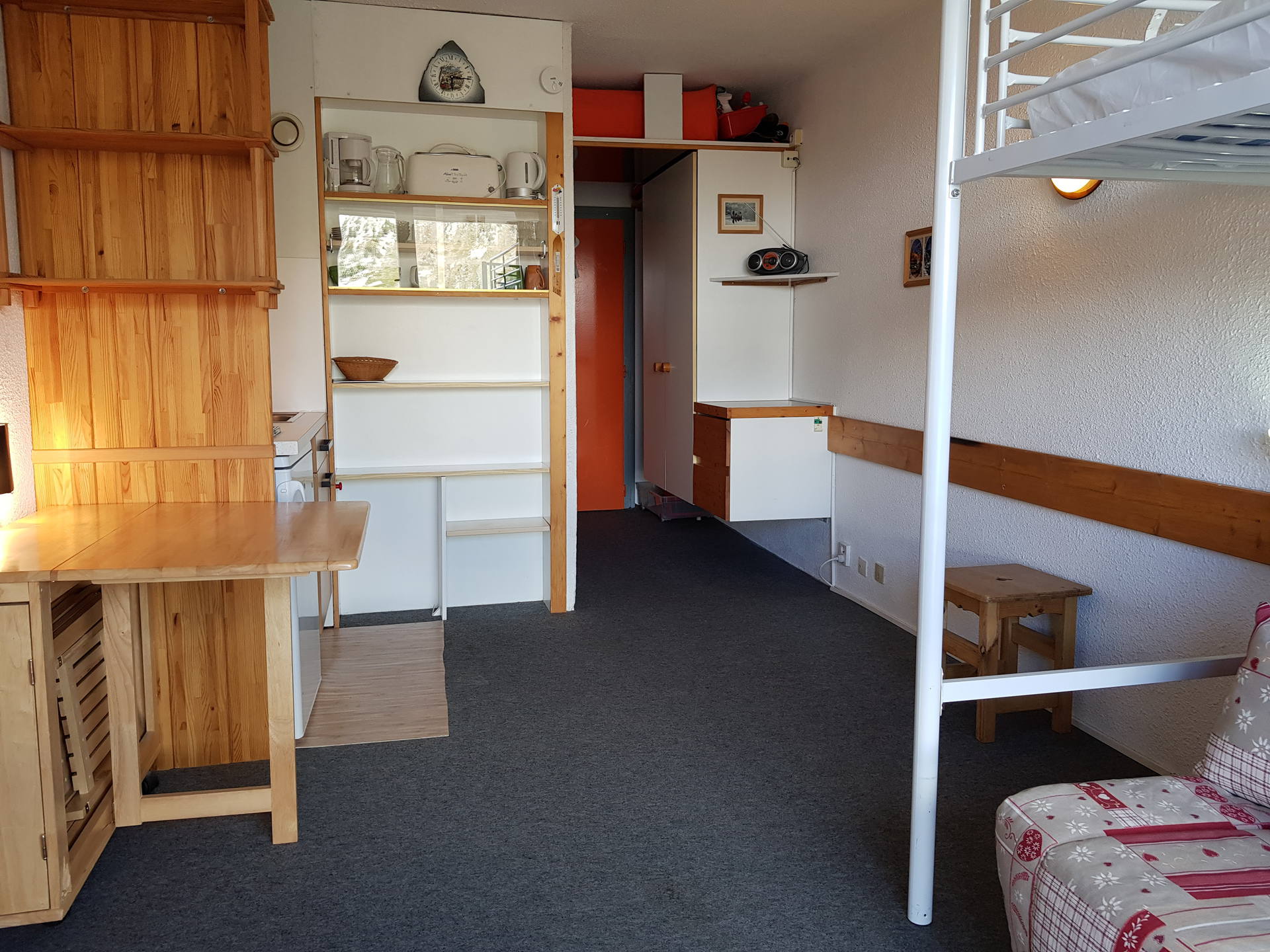 Studio 3 personnes - RESIDENCE AIGUILLE ROUGE - Les Arcs 2000