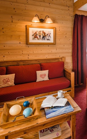 Studio for 2 guests - Résidence Lagrange Vacances Les Hauts de Comborcière 4* - La Toussuire