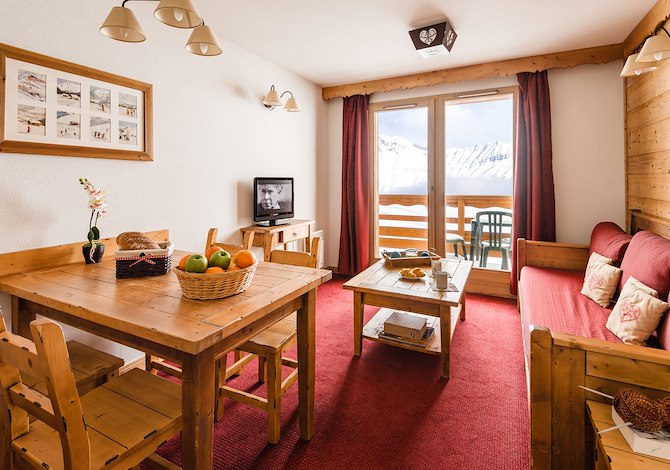 1 bedroom 4 guests - Résidence Lagrange Vacances Les Hauts de Comborcière 4* - La Toussuire