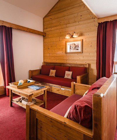 1 bedroom + cabin for 6 guests - Résidence Lagrange Vacances Les Hauts de Comborcière 4* - La Toussuire