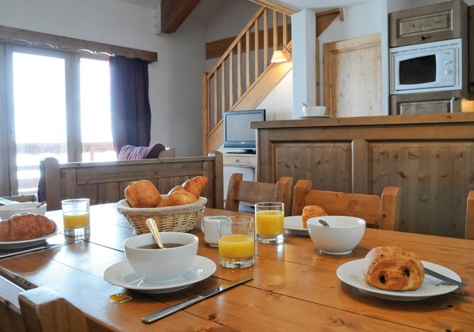 3 Rooms 8 People in duplex with cabin - Résidence Lagrange Vacances Les Hauts de Comborcière 4* - La Toussuire