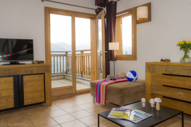 1 bedroom + cabin or mezzanine 6 people - Résidence Les Chalets de Wengen 4* - Plagne - Les Coches