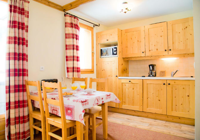2-room apartment for 4 guests - travelski home premium - Residence Les Alpages de Val Cenis 4* - Val Cenis Les Champs