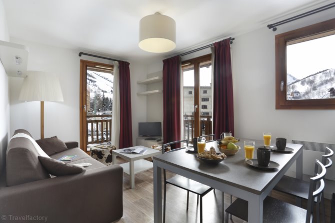 2 bedrooms for 4/6 guests - Résidence Vacanceole Au Coeur des Ours 3* - Les Deux Alpes Centre