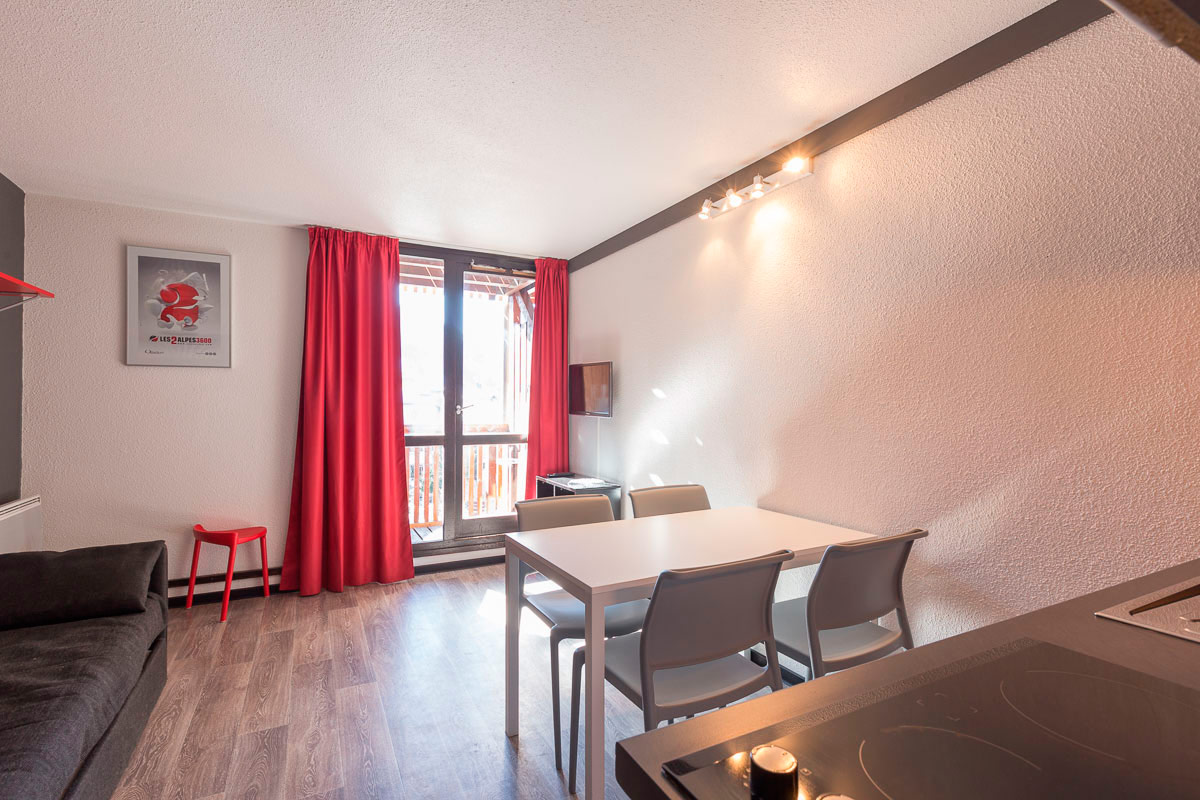 Studio 4 personnes Confort AND005 - Résidence Vacanceole Andromède - Les Deux Alpes Venosc