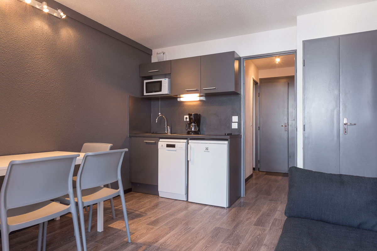 Studio 4 personnes Confort AND049 - Résidence Vacanceole Andromède - Les Deux Alpes Venosc