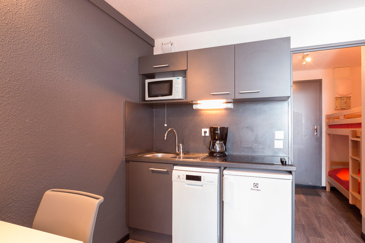 Studio 4 personnes Confort AND082 - Résidence Vacanceole Andromède - Les Deux Alpes Venosc