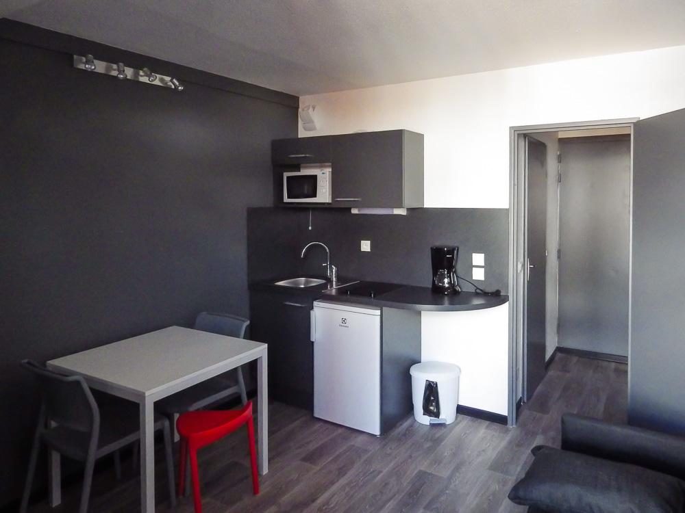 Studio 2 personnes Confort AND107 - Résidence Vacanceole Andromède - Les Deux Alpes Venosc