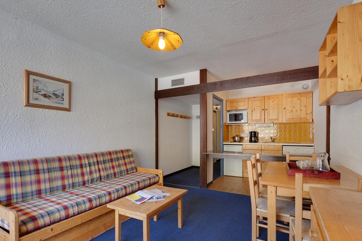 Studio 4 personnes Confort CAB006 - Résidence Vacanceole Cabourg - Les Deux Alpes Venosc