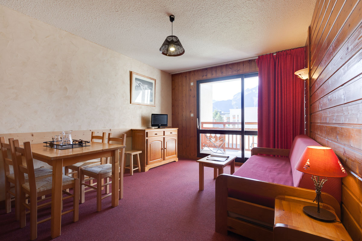 Studio 4 personnes Confort + CAB019R - Résidence Vacanceole Cabourg - Les Deux Alpes Venosc