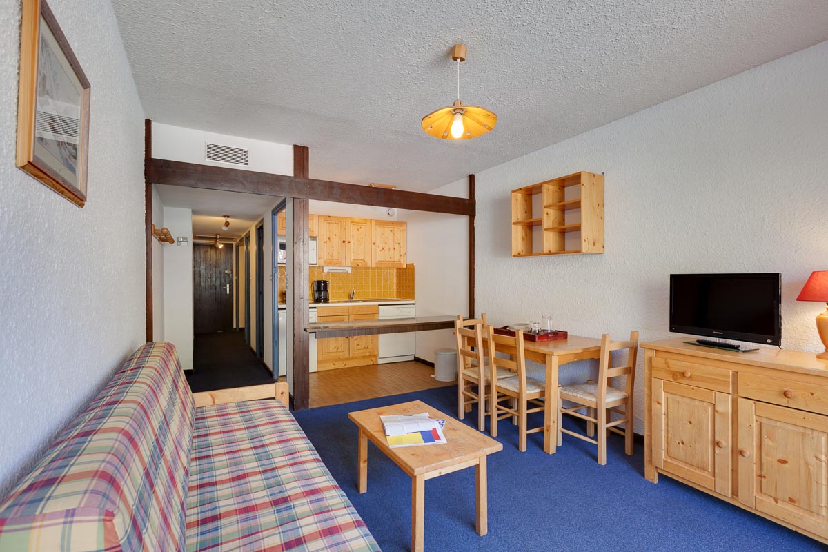 Studio 4 personnes Confort CAB023 - Résidence Vacanceole Cabourg - Les Deux Alpes Venosc