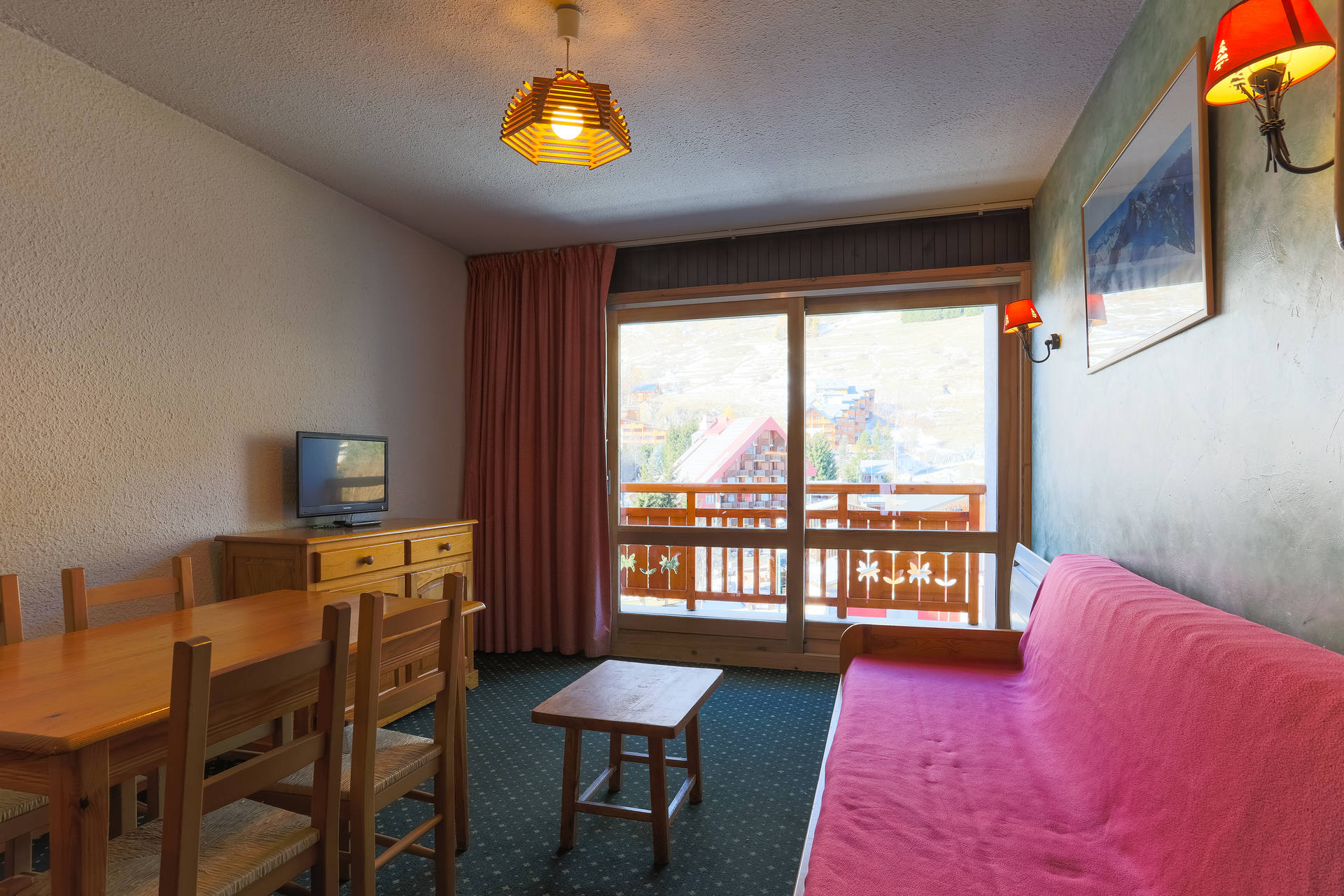 Studio 4 personnes Confort CAB030 - Résidence Vacanceole Cabourg - Les Deux Alpes Venosc