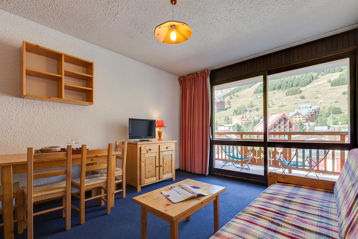 Studio 4 personnes Confort CAB055 - Résidence Vacanceole Cabourg - Les Deux Alpes Venosc